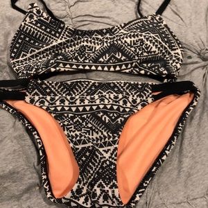 Two piece bathing suit
